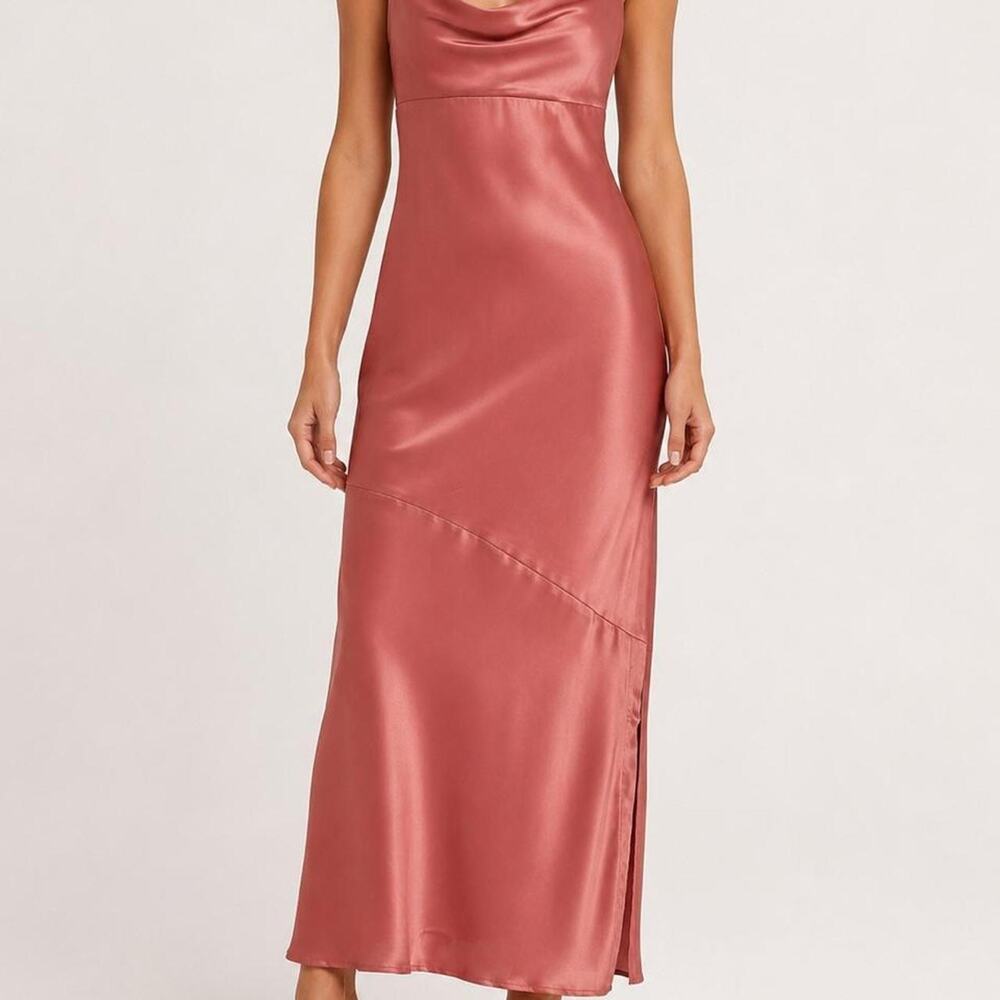 Pretty laylah satin slip dress